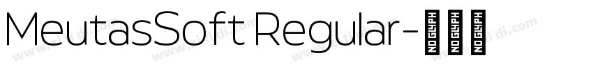 MeutasSoft Regular字体转换